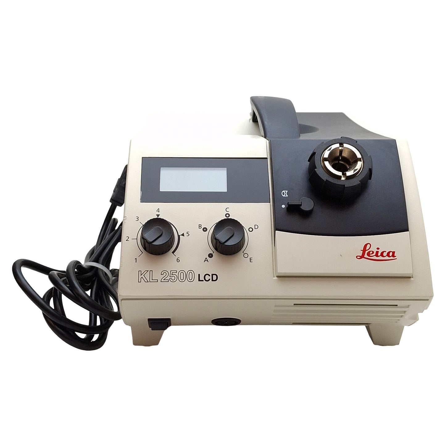 Used Leica Schott KL 2500 LCD Fiber Optic Light Light Source, 250W Lamp, 120VAC
