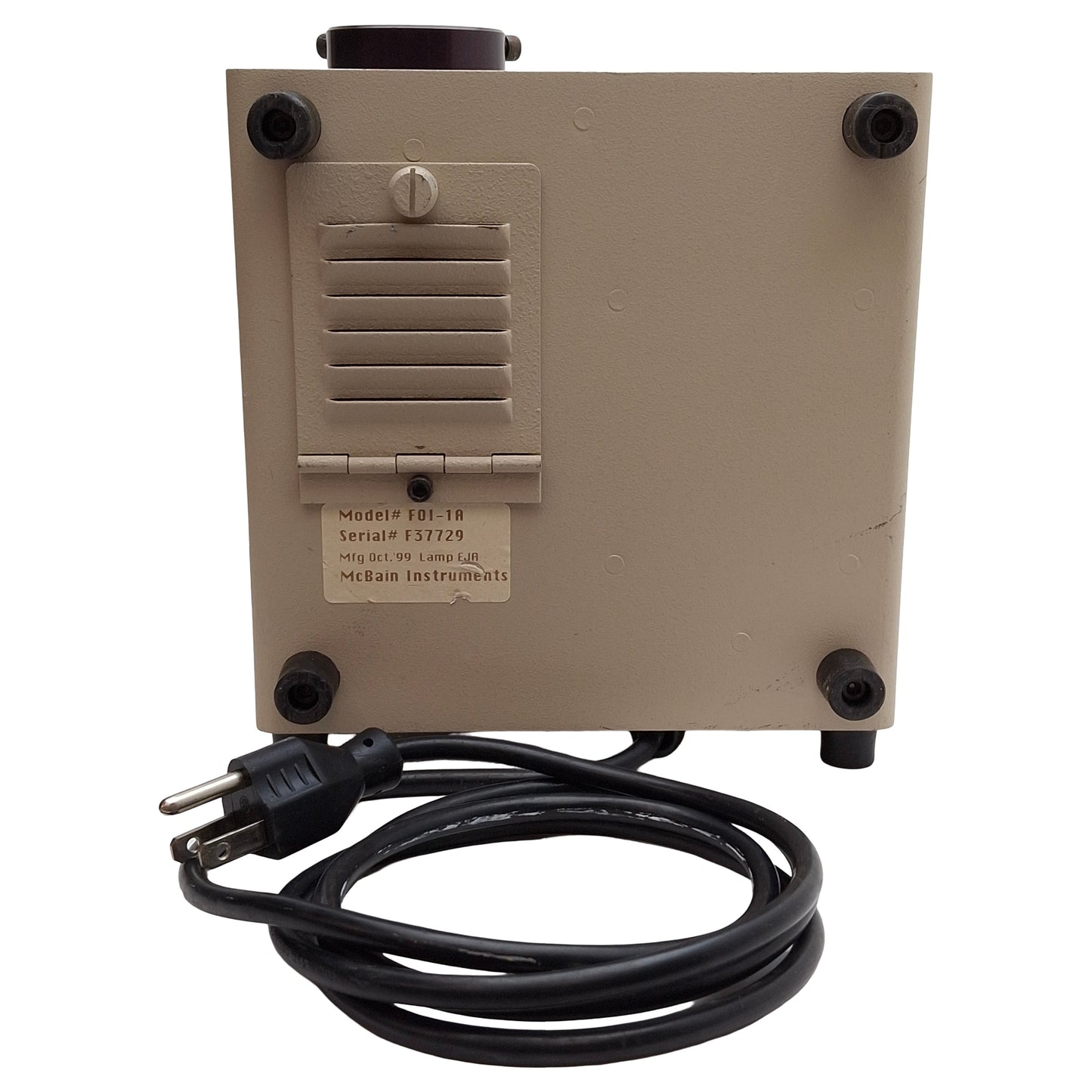 Used McBain Instruments FOI-1A Fiber Optic Illuminator, ø5/8in Port, 120VAC
