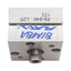 Used Bimba FS-040.125 FLAT-1 Pneumatic Cylinder, ø3/4in Bore, 0.125in Stroke, #10-32