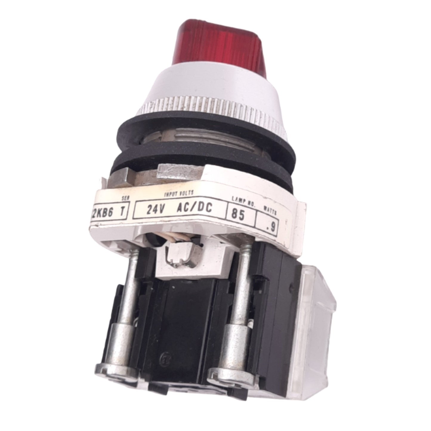 Used Allen Bradley 800T-24HX2KB6 Illuminated Selector Switch, ø30mm, 1NCLB, 600V 10A