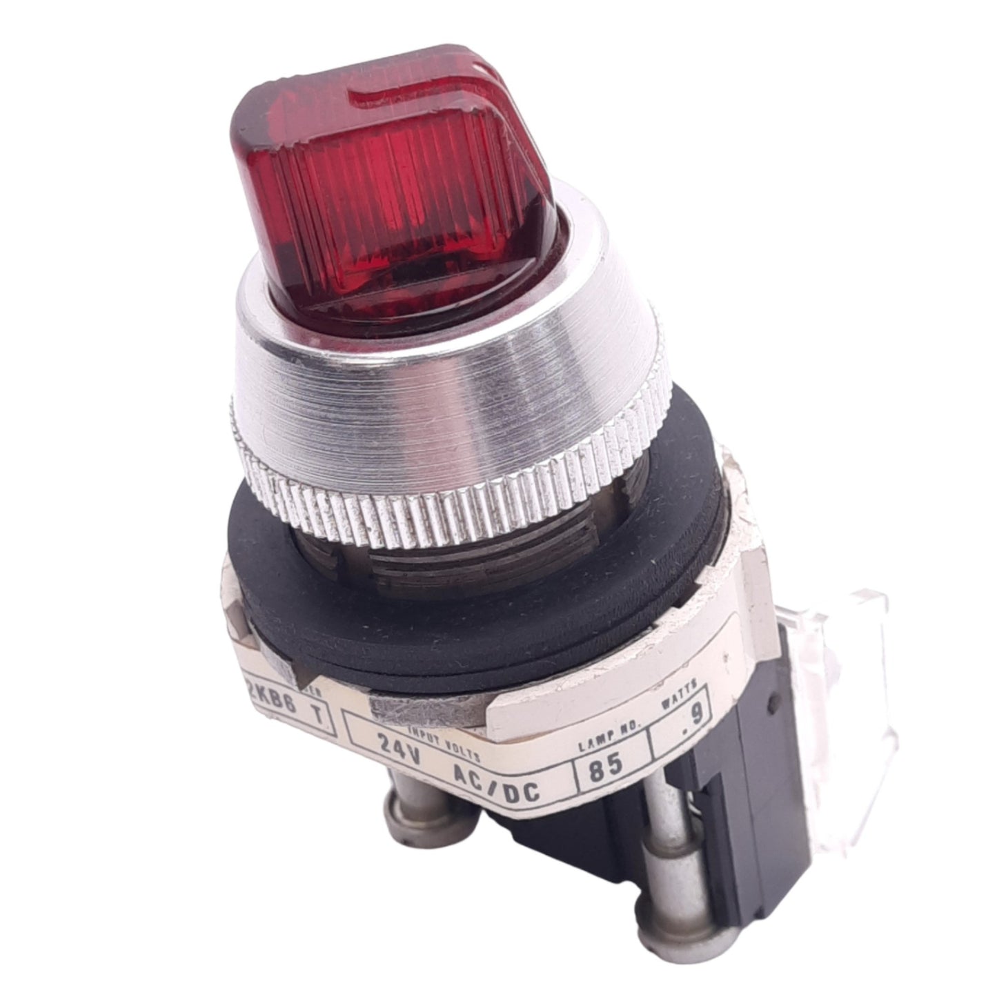 Used Allen Bradley 800T-24HX2KB6 Illuminated Selector Switch, ø30mm, 1NCLB, 600V 10A