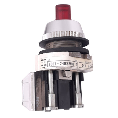 Used Allen Bradley 800T-24HX2KB6 Illuminated Selector Switch, ø30mm, 1NCLB, 600V 10A
