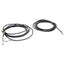 Used Lot of 2 Turck PKG 3M-6/S90/S101 Picofast Cordset M8 3-Pin Sensor Cable 125V, 3m