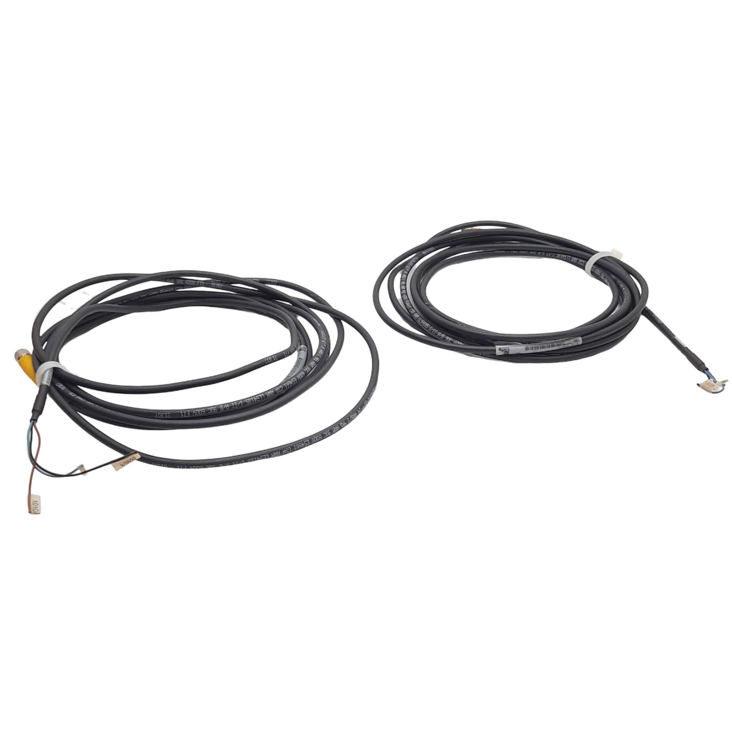 Used Lot of 2 Turck PKG 3M-6/S90/S101 Picofast Cordset M8 3-Pin Sensor Cable 125V, 3m