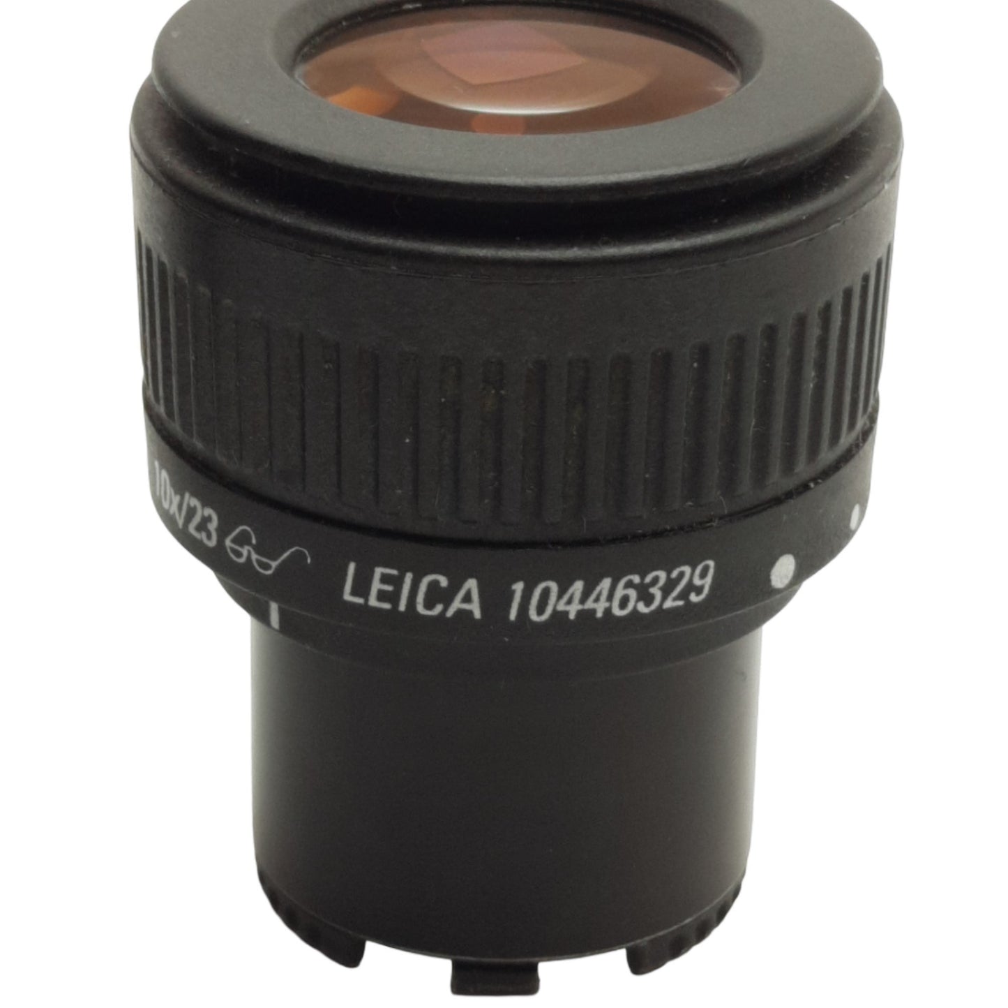 Used Pair of Leica 10446329 Adjustable Stereo Zoom Microscope Eyepieces 10x/23