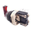 Used Allen Bradley 800T-24JX17KB7 Selector Switch, 3-Position, ø30mm, 1NO 1NC, 600V