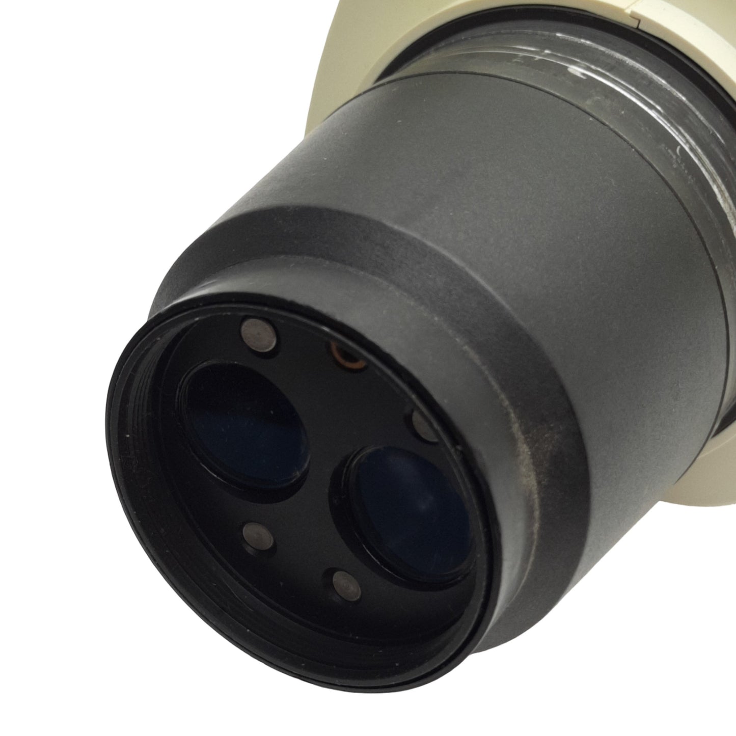 Used Leica 10446293 S4E Stereo Microscope Head, 0.63x to 3.0x Mag, *No Eyepieces*