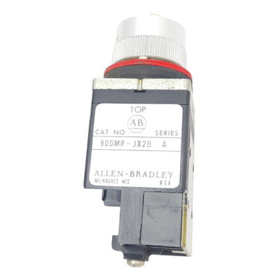 Used Allen Bradley 800MR-JX2B Selector Switch, 3-Position, ø22mm, 1NC, 300V 10A Max