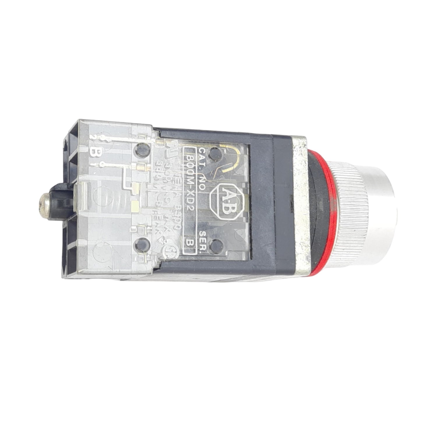 Used Allen Bradley 800MR-JX2B Selector Switch, 3-Position, ø22mm, 1NC, 300V 10A Max