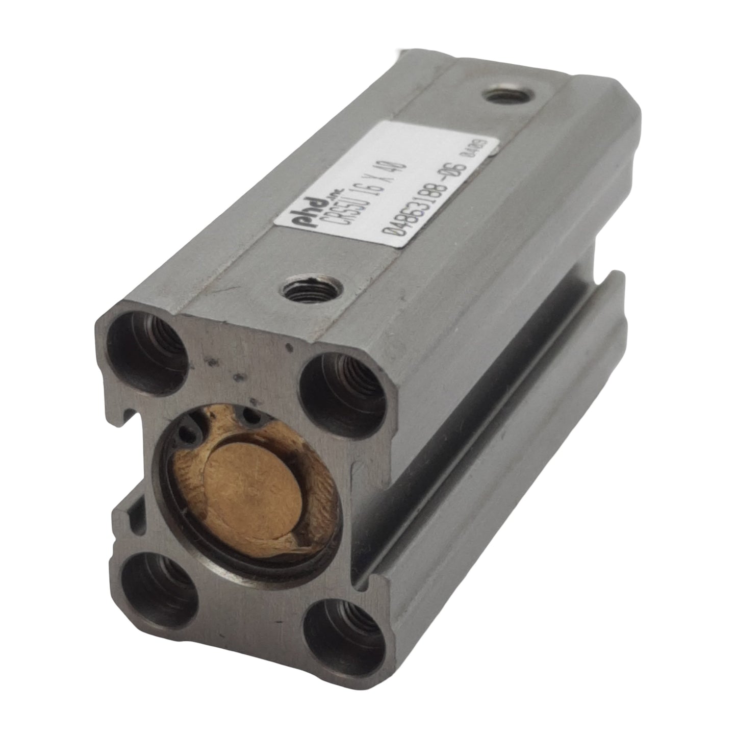 Used PHD CRS5U16X40 Pneumatic Cylinder, ø16mm Bore, 40mm Stroke, #10-32, 150psi