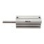Used SMC NCDQ8A075-150 Pneumatic Cylinder ø3/4in Bore, 1-1/2in Stroke, #10-32, 200psi