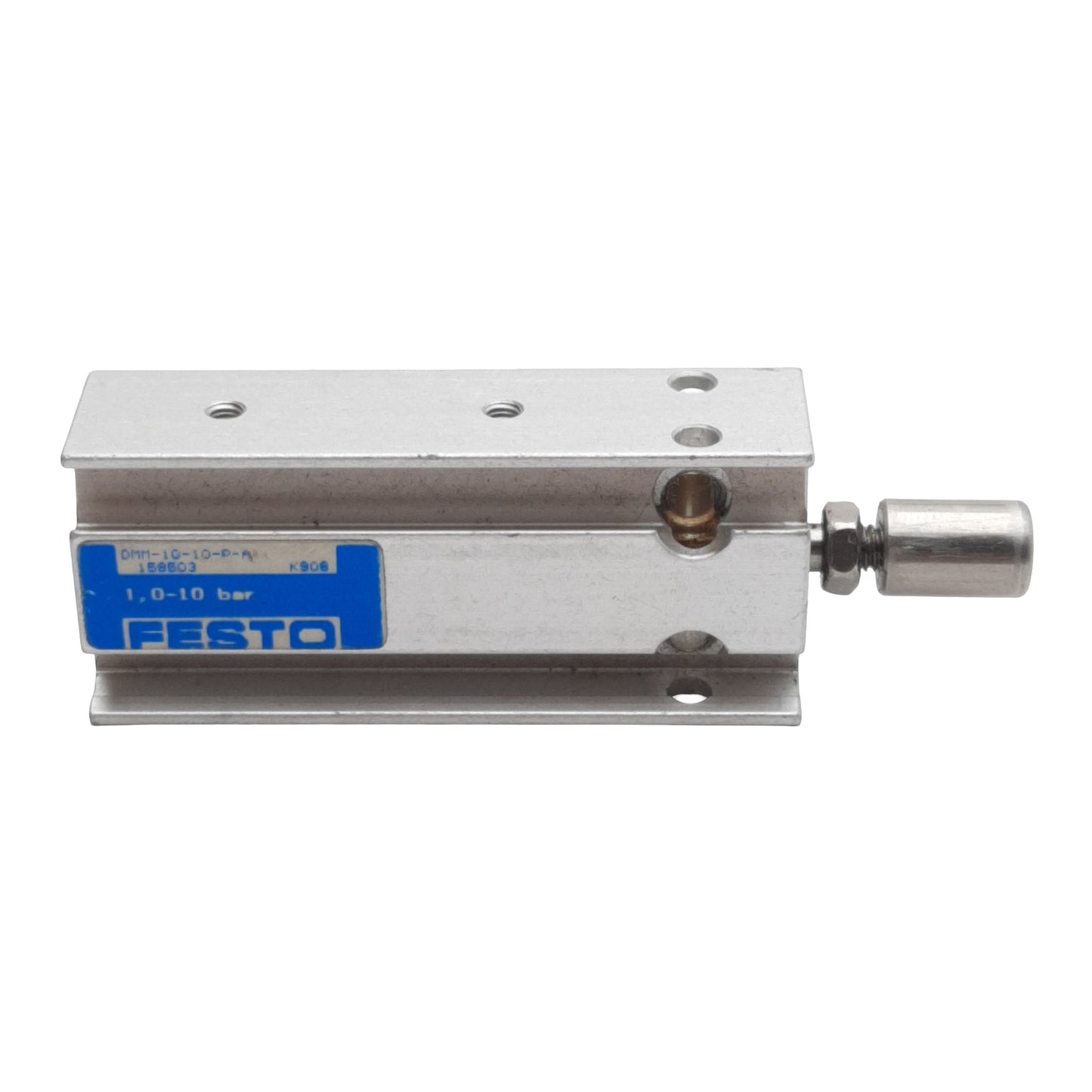 Used Festo DMM-10-10-P-A Compact Cylinder, ø10mm Bore, 10mm Stroke, M3, 1-10bar