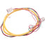 Used Turck KB 4T-6 U2477 MicroFast Cordset, 4-Pin M12 to Flying Leads, 250V 4A, 4ft