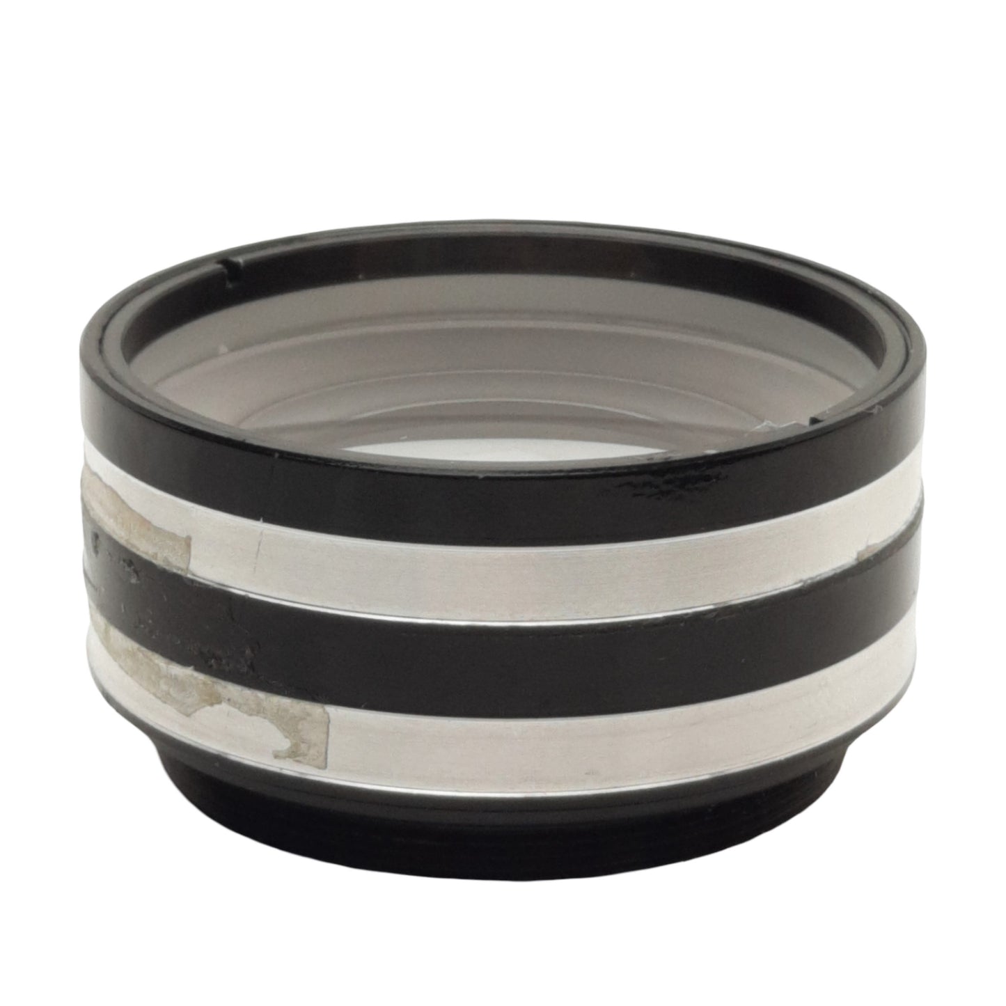 Used Omax AJ538D5AUX Auxiliary Objective Lens for B&L Microscope, 168mm WD, 0.5x Mag.