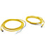 Used Lot of 2 Balluff C49ANE00PY050M Cordset 60VAC/75VDC, M8 3-Pin Female, 2m