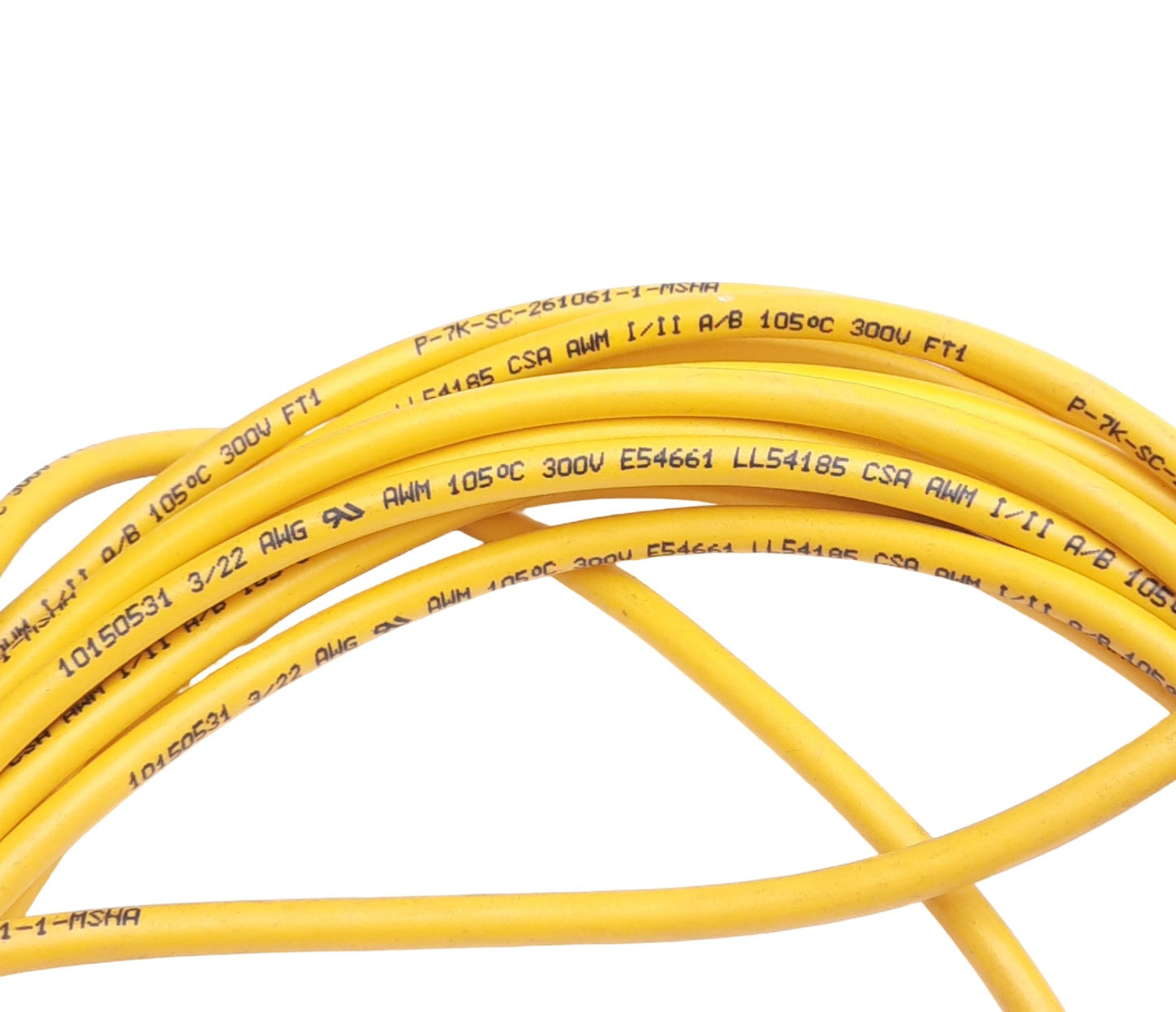 New Turck KB 3T-6 U2413-1 MicroFast Cordset, M12 3-Pin Female, 250V 4A, 6m Length