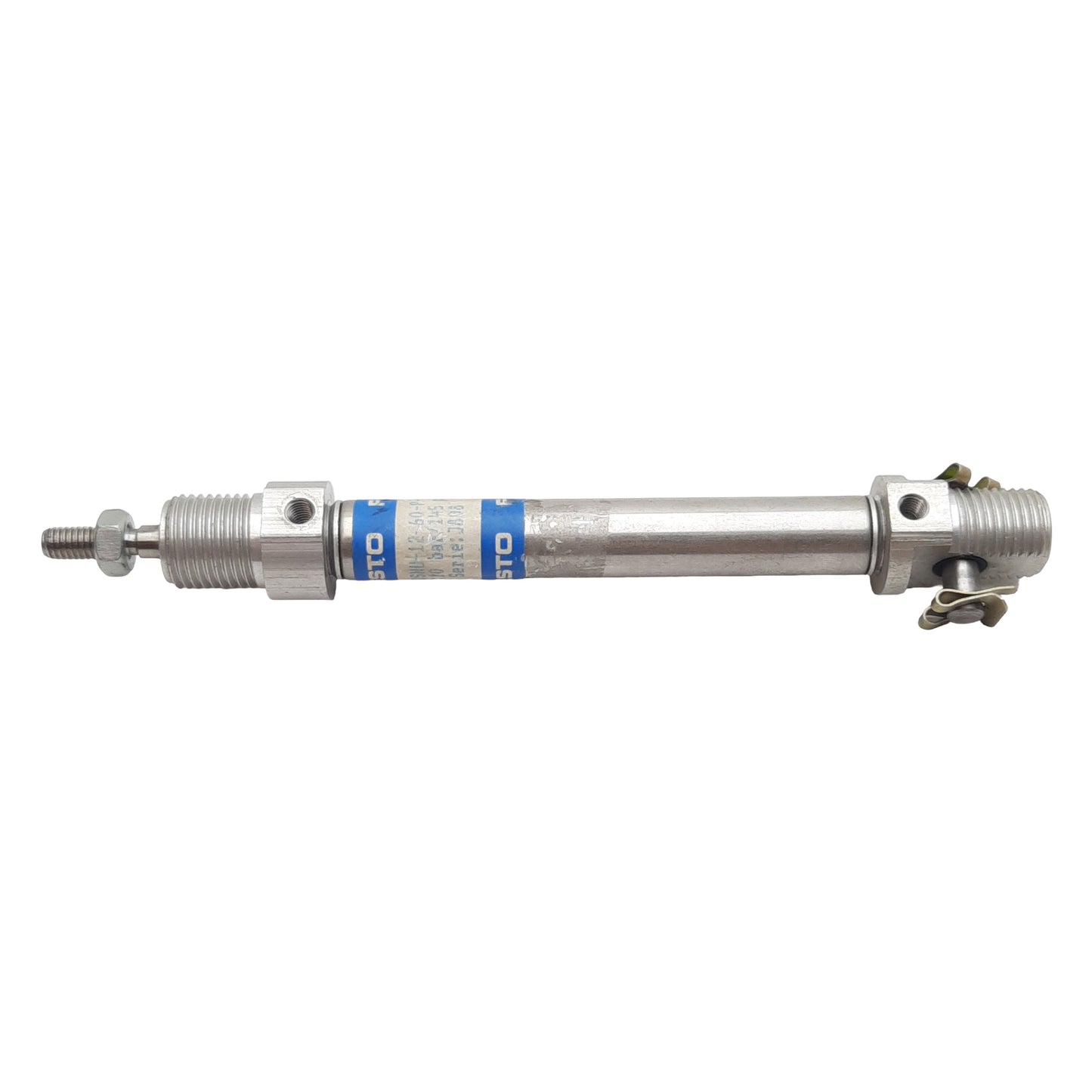 Used Festo DSNU-12-60-P-A Pneumatic ISO Cylinder, ø12mm Bore, 60mm Stroke, M5, 10bar