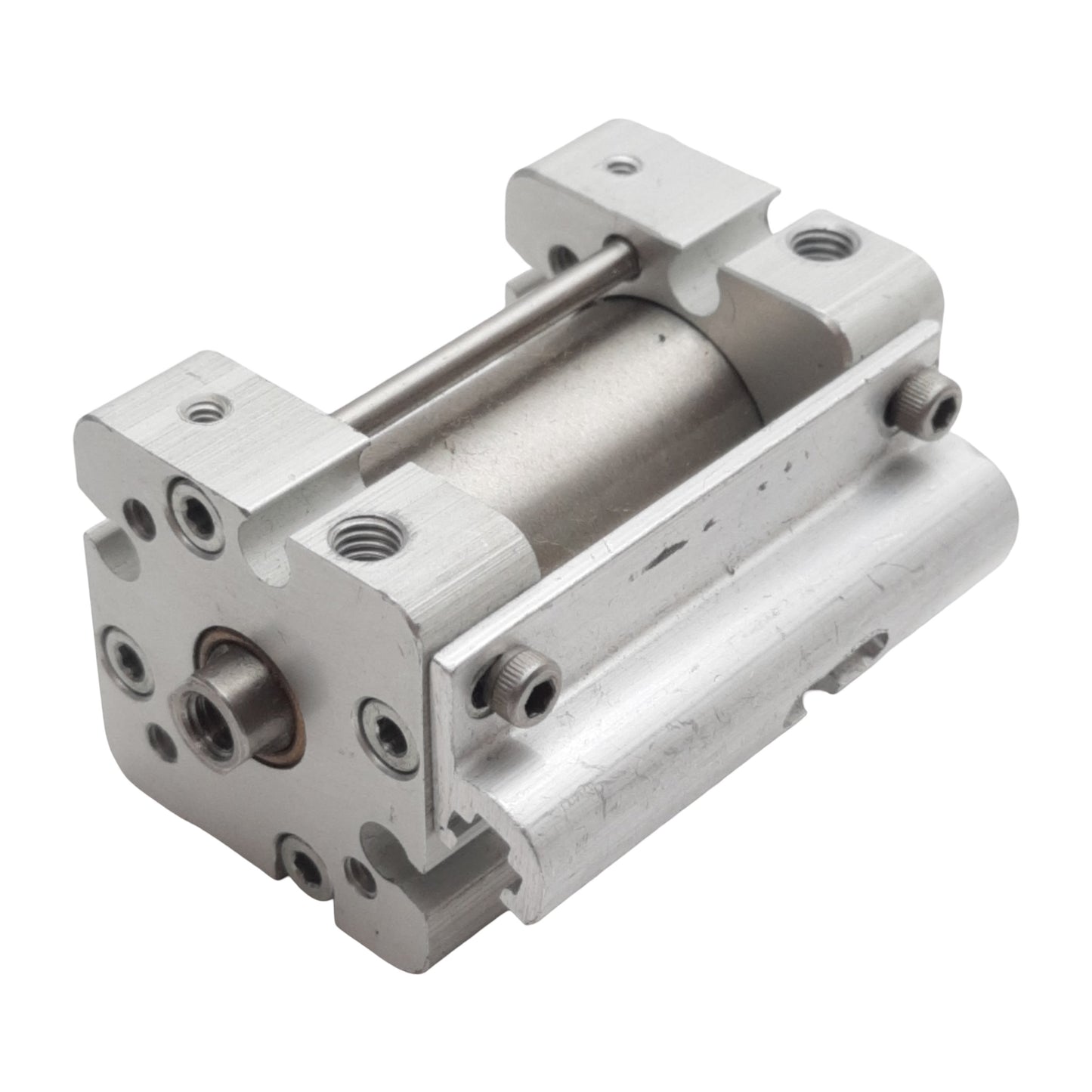 Used Bimba FS-040.5-M FLAT-1 Pneumatic Cylinder, ø3/4in Bore, 0.5in Stroke, #10-32