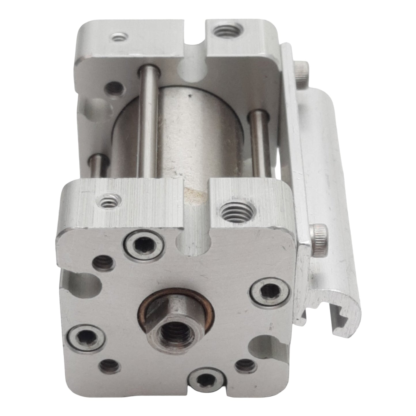 Used Bimba FS-040.5-M FLAT-1 Pneumatic Cylinder, ø3/4in Bore, 0.5in Stroke, #10-32