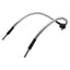 Used Dual Gooseneck Fiber Optic Light Guide, ø16mm Input, ø8mm Outputs, 18in Necks