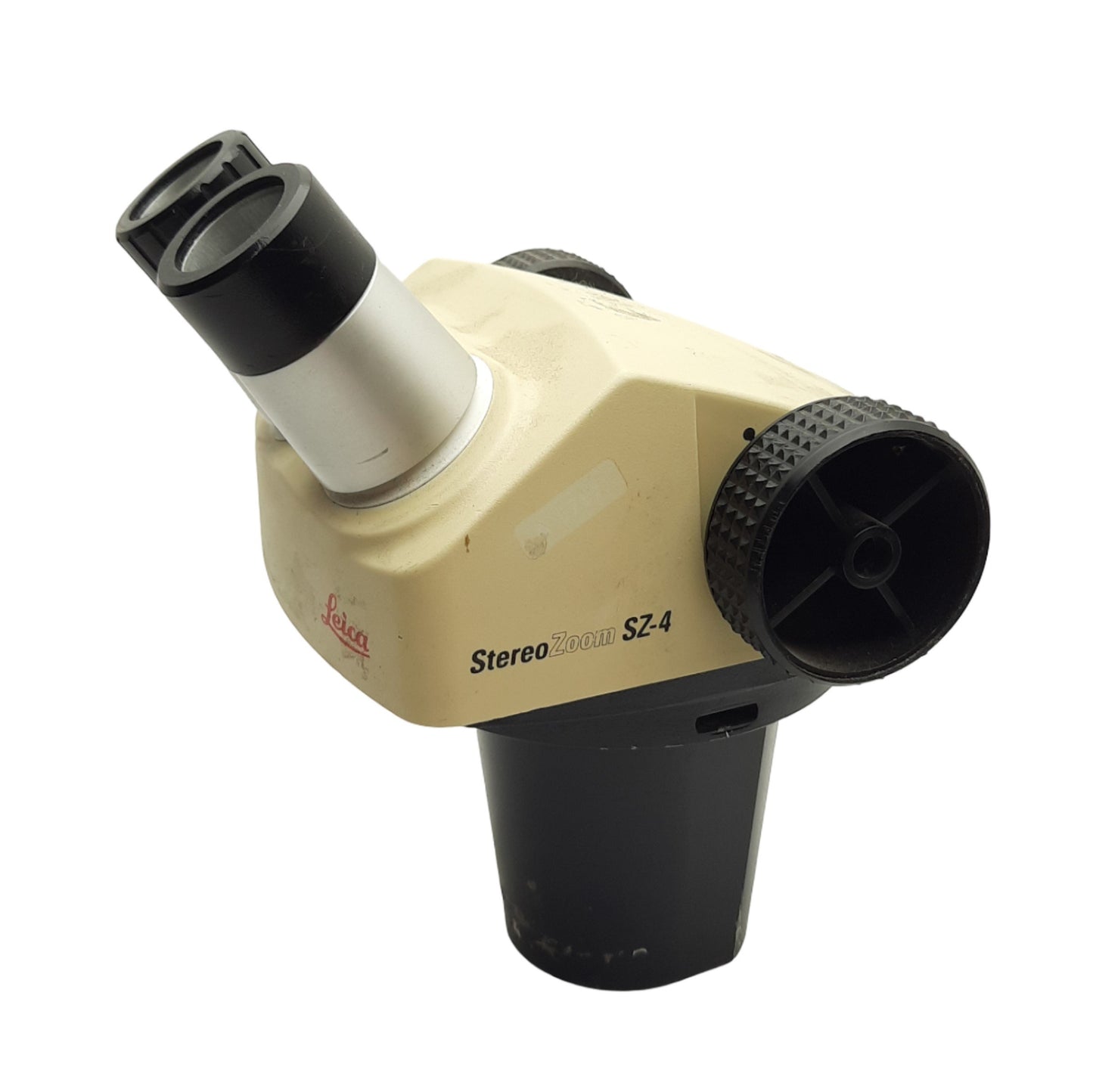 Used Leica SZ-4 Stereo Zoom Microscope Body, 0.7-3x Zoom, 100mm WD, *No Eyepieces*