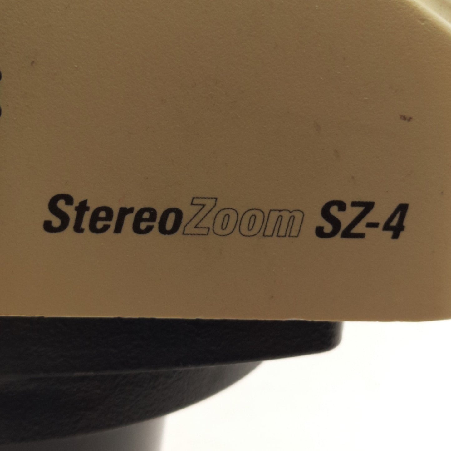 Used Leica SZ-4 Stereo Zoom Microscope Body, 0.7-3x Zoom, 100mm WD, *No Eyepieces*
