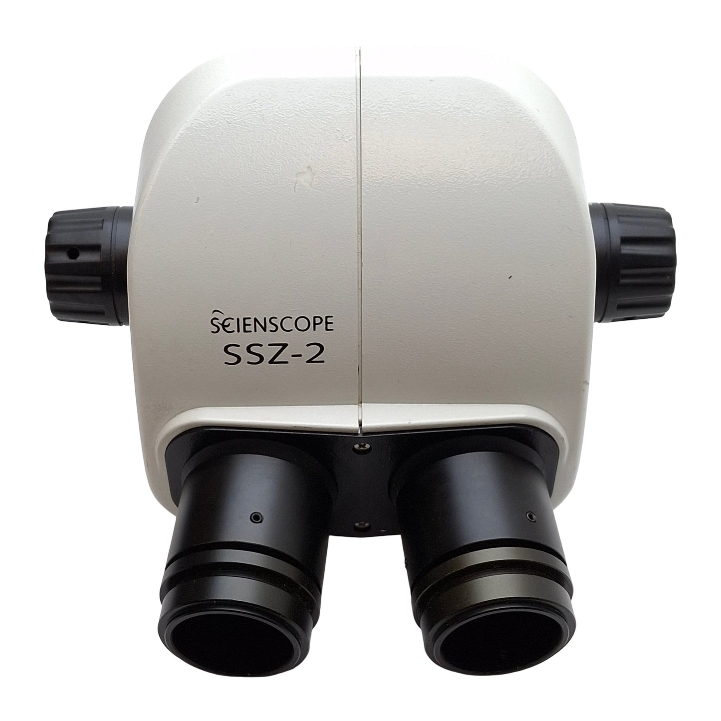 Used Scienscope SSZ-2 Stereo Zoom Binocular Microscope Head, 0.67x-4.5x, 100mm WD