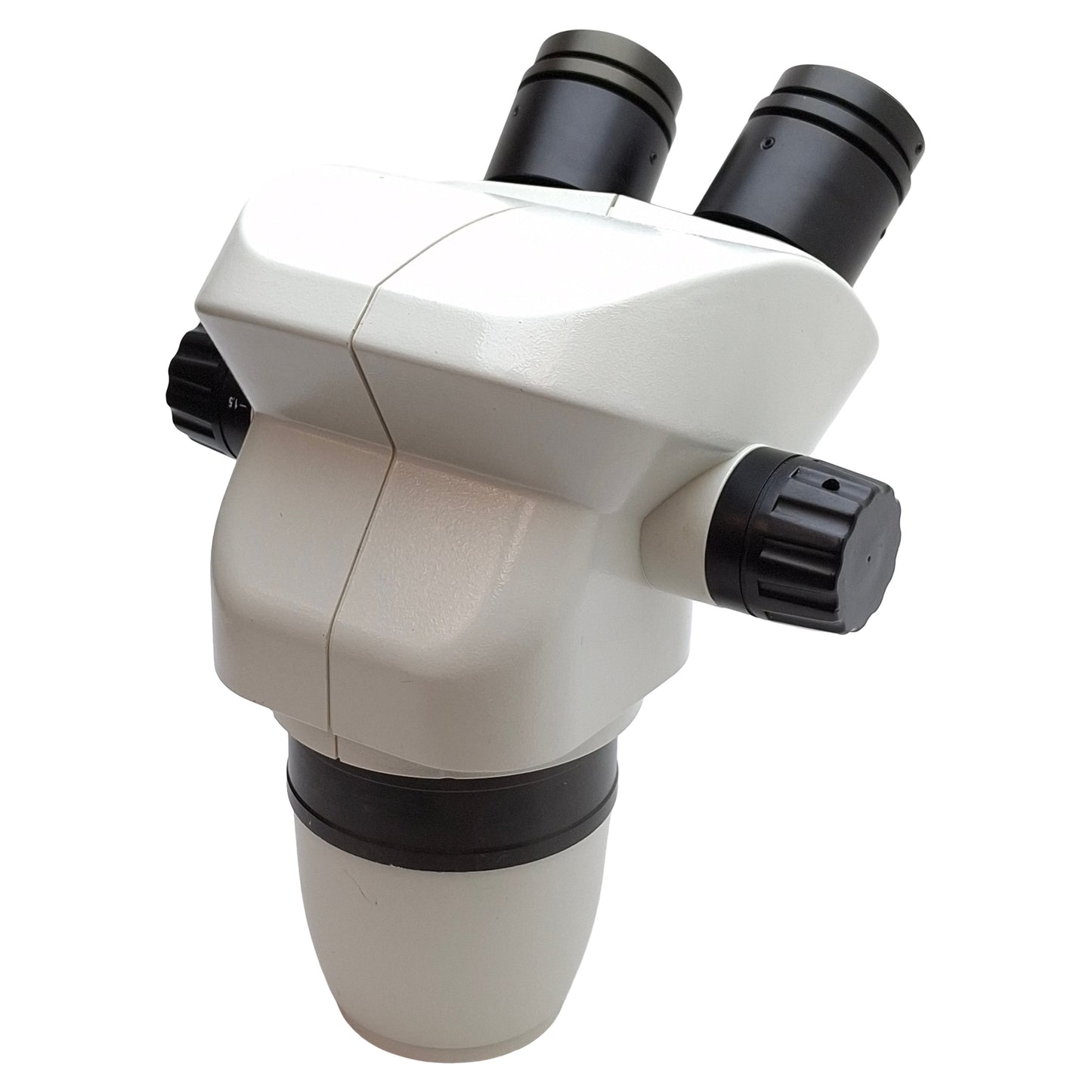 Used Scienscope SSZ-2 Stereo Zoom Binocular Microscope Head, 0.67x-4.5x, 100mm WD