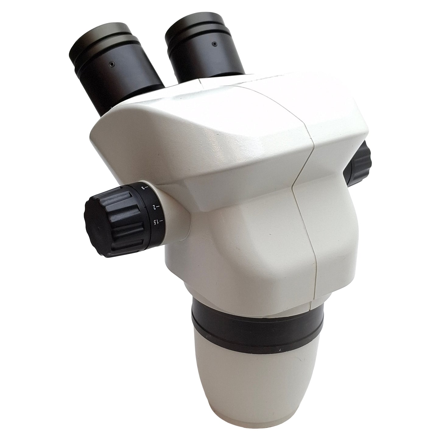 Used Scienscope SSZ-2 Stereo Zoom Binocular Microscope Head, 0.67x-4.5x, 100mm WD