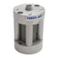 Used Fabco-Air PSD1-1.000 Pneumatic Cylinder, ø1/2in Bore, 1in Stroke, #10-32, 200psi