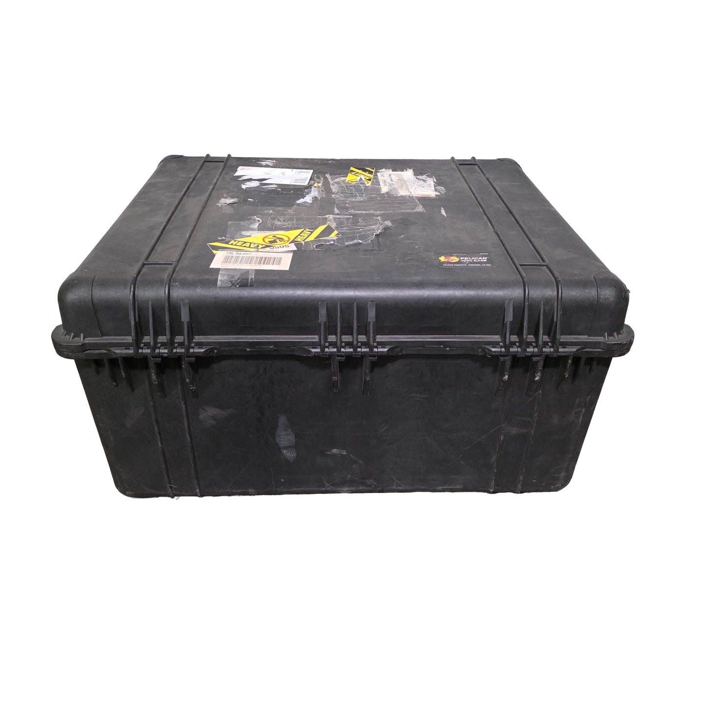 Used Pelican 1690 Protector Transport Case 6.73CuFt, 33.5"L x 28.5"W x 17.65"D, IP67