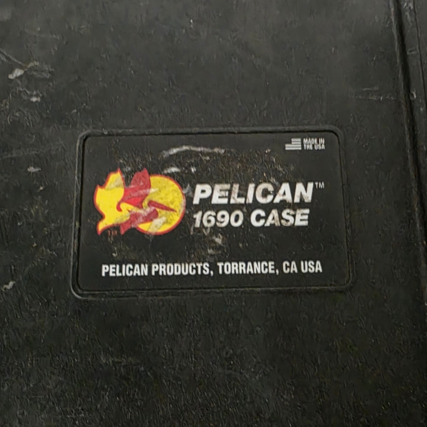 Used Pelican 1690 Protector Transport Case 6.73CuFt, 33.5"L x 28.5"W x 17.65"D, IP67