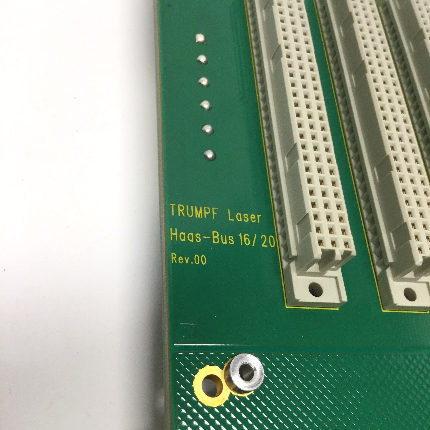 Used Trumpf Haas-Bus 16/20 Laser Backplane 36-Slot DIN 41612 Socket 96-pin Connectors