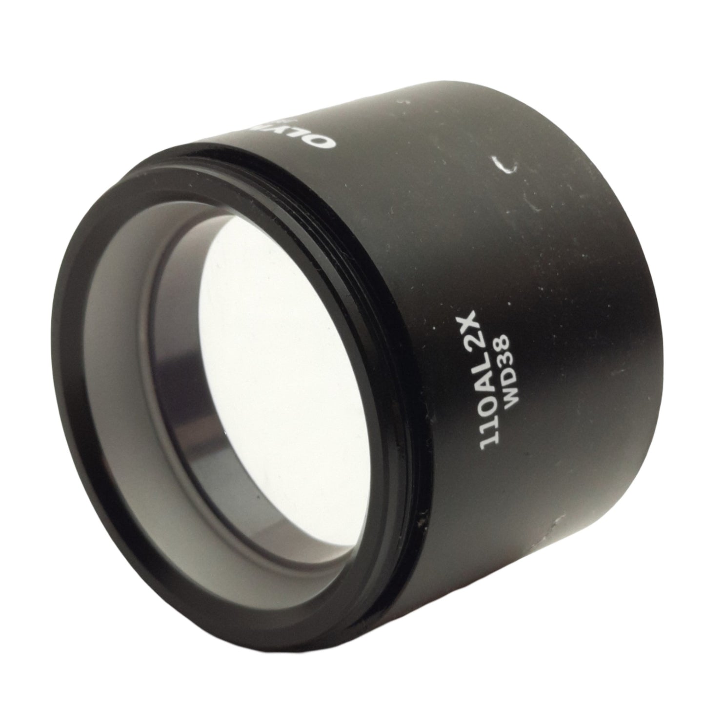 Used Olympus 110AL2X Auxiliary Objective Lens, 2.0x Mag., 38mm Working Distance