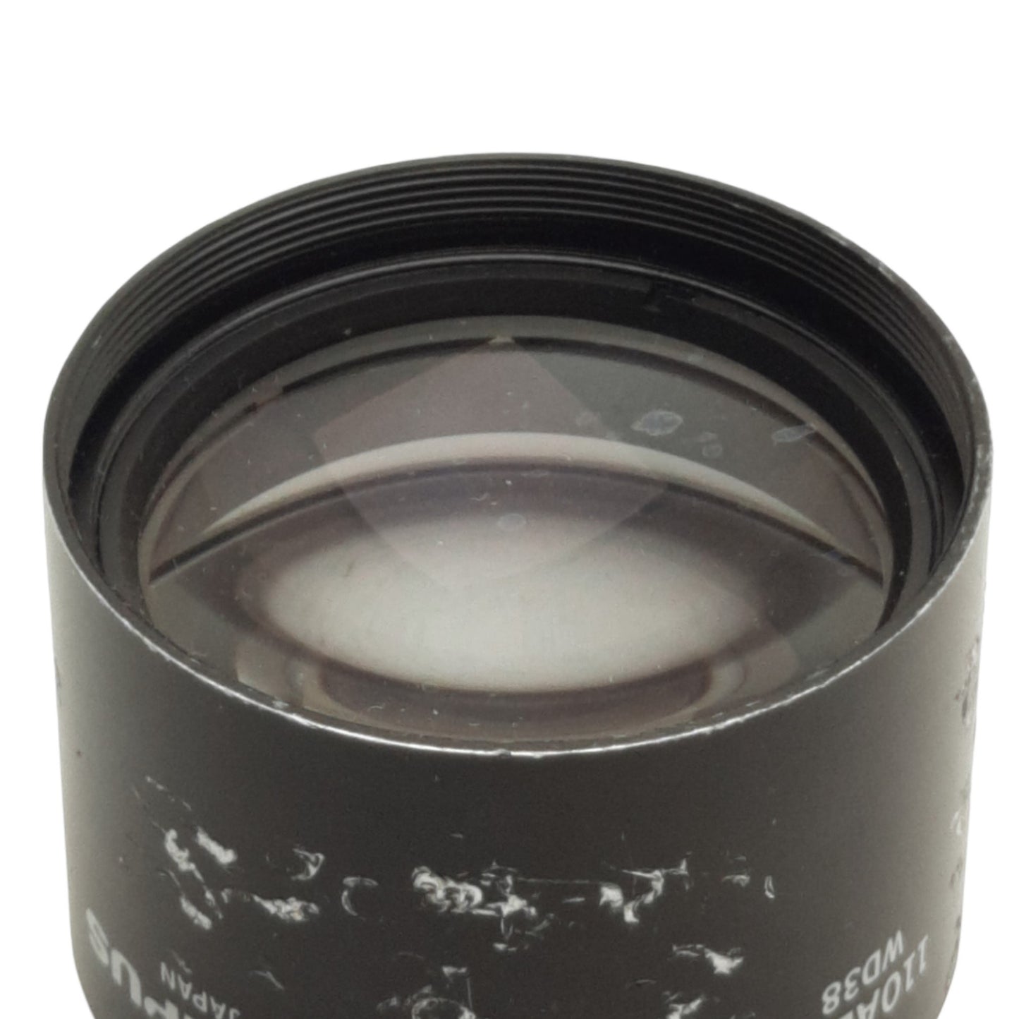 Used Olympus 110AL2X Auxiliary Objective Lens, 2.0x Mag., 38mm Working Distance