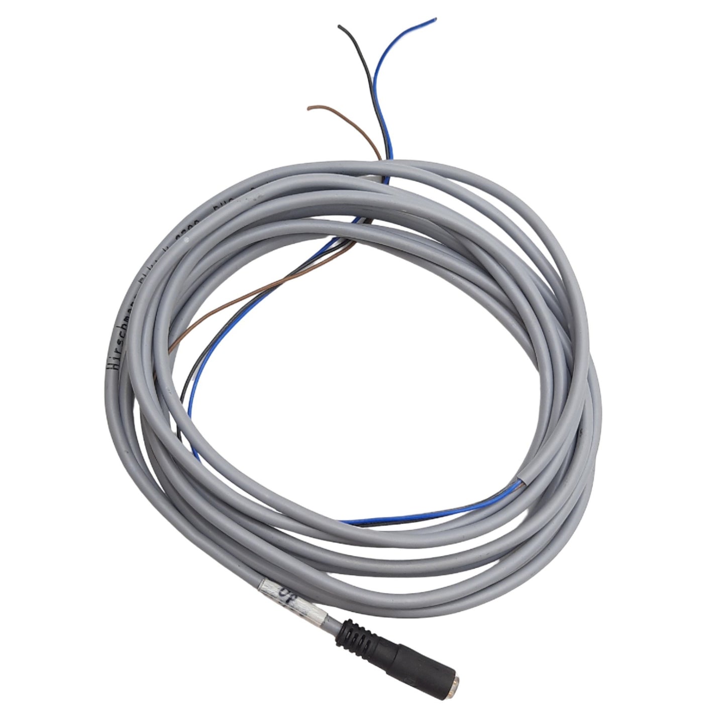 Used Hirschmann ELKA-K 3308 Cable M8 3-Pin Female to Flying Leads, 60VAC , 3m