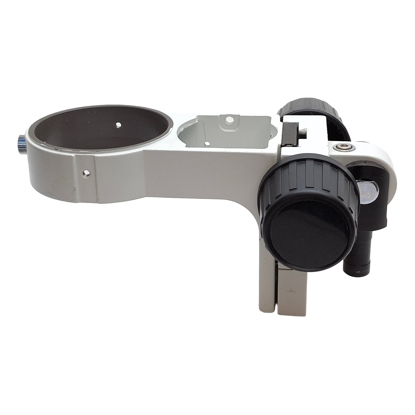 Used Scienscope SB-AB-SZ Microscope Focus Mount, ø76mm ID, 1in Travel, ø5/8in Adapter