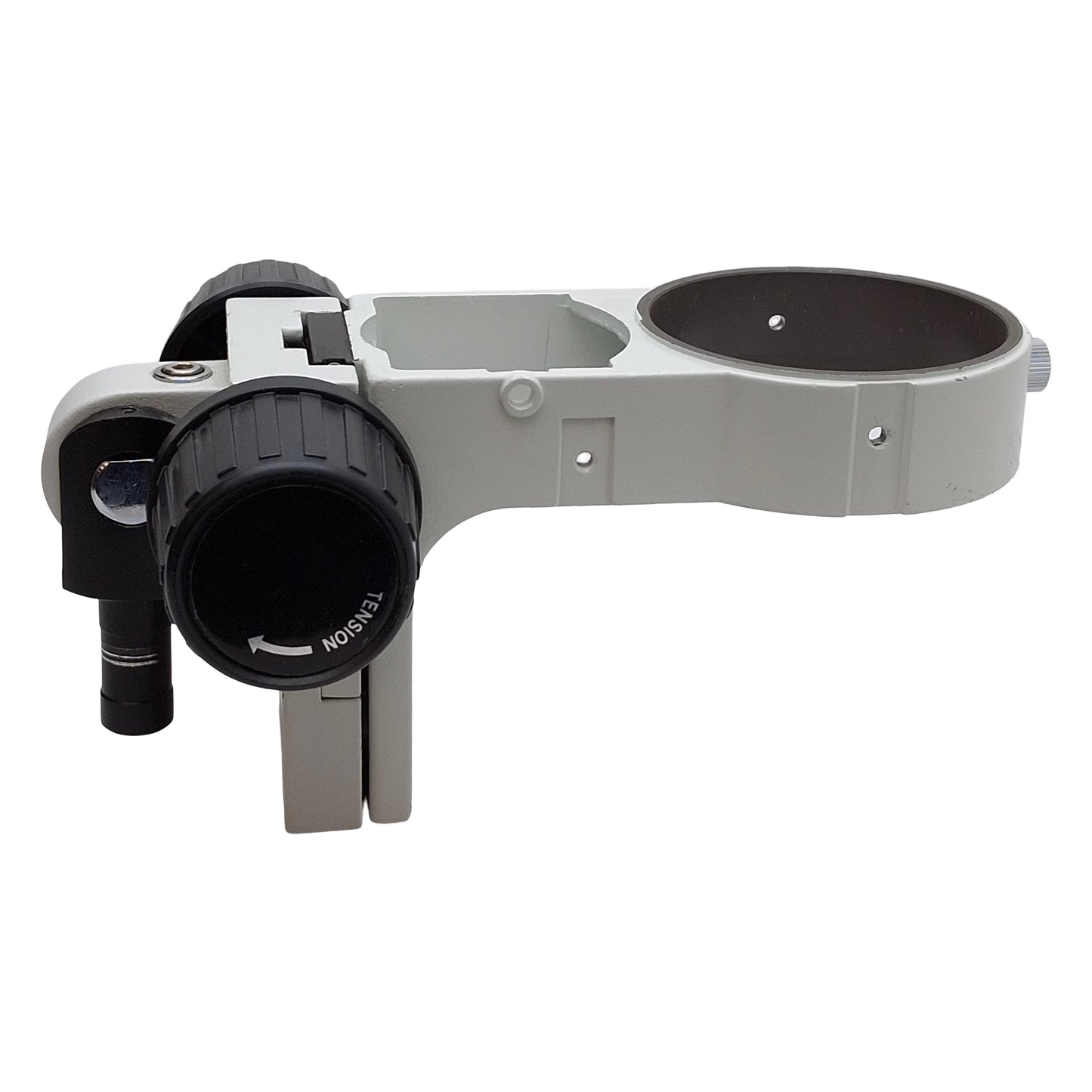 Used Scienscope SB-AB-SZ Microscope Focus Mount, ø76mm ID, 1in Travel, ø5/8in Adapter