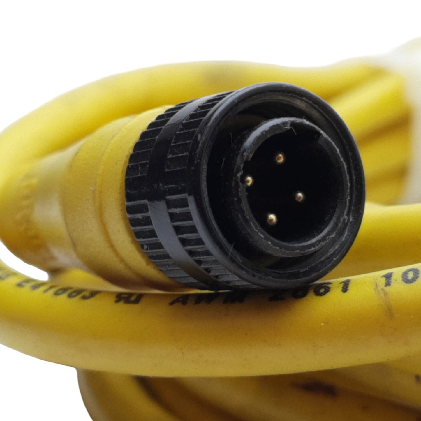 Used Brad Harrison 704002D02F200 1/2"-20 UNF Male Straight 4-Pin to Single-Ended, 6m