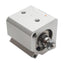 Used SMC NCDC2A25-5DM Pneumatic Compact Cylinder, ø25mm Bore, 5mm Stroke, M5, 1.0MPa
