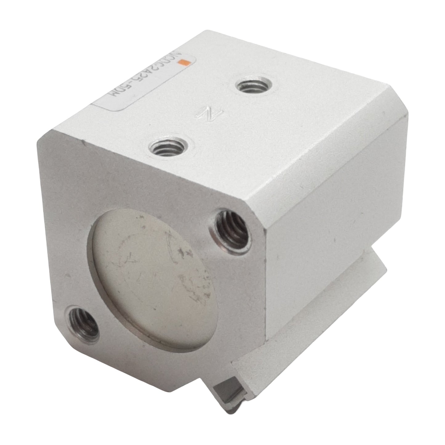 Used SMC NCDC2A25-5DM Pneumatic Compact Cylinder, ø25mm Bore, 5mm Stroke, M5, 1.0MPa
