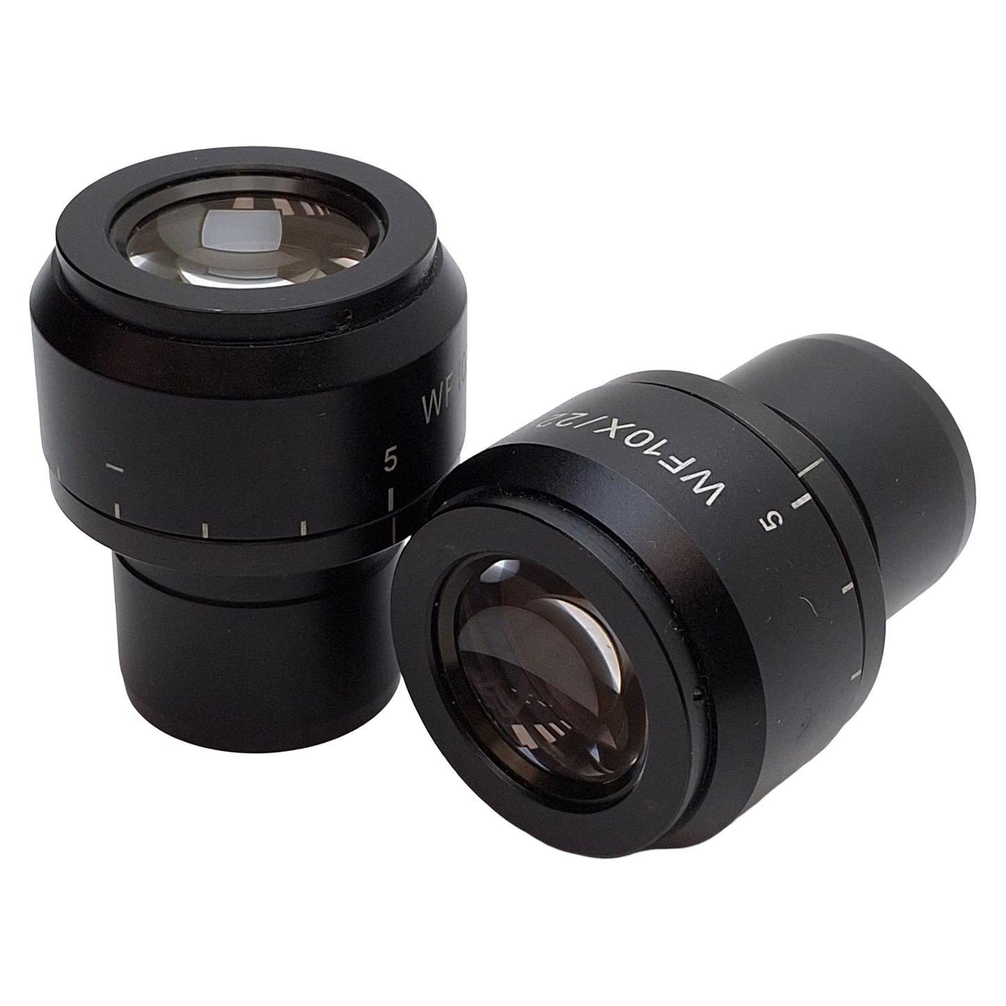 Used Lot of 2 Scienscope SZ-LE-W10 Widefield Eyepiece For SSZ-II Microscope, 10x Mag