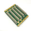 Used Hartmann B129405P7D VMEbus J1 5-Slot Backplane 3U, Auto Daisy Chain/Connectors