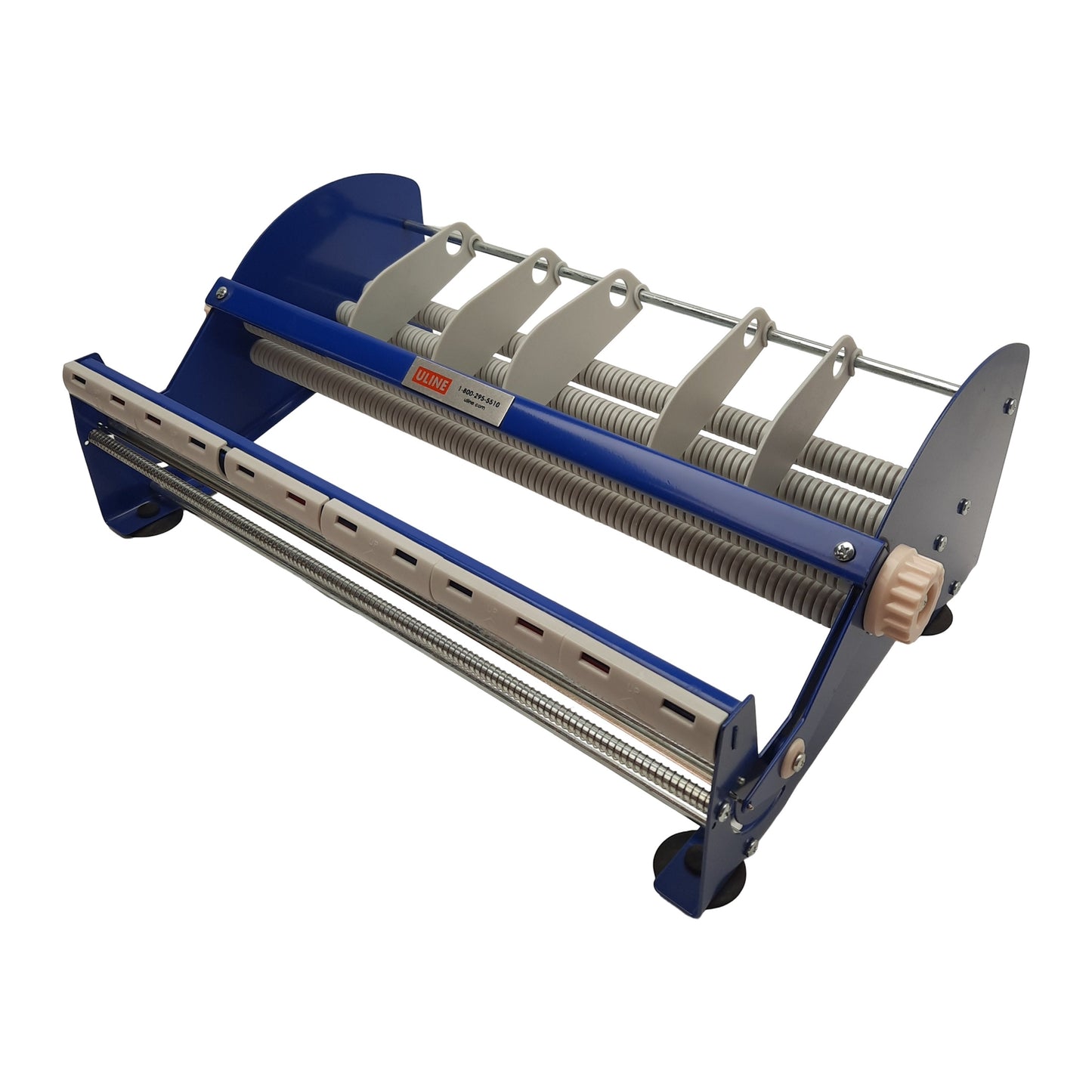 New ULINE H-676 Tape/Label Dispenser, 18in Working Width, ø6in Max Roll, ø1-3in Core