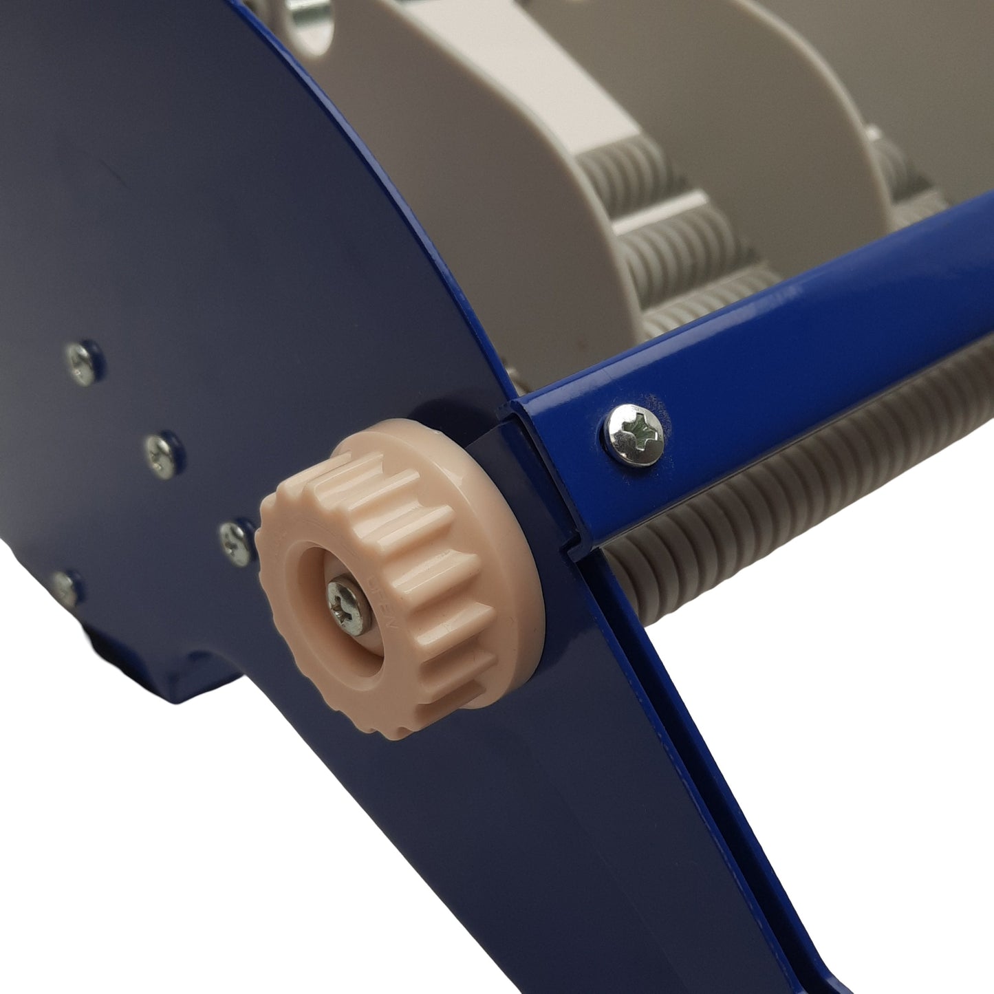 New ULINE H-676 Tape/Label Dispenser, 18in Working Width, ø6in Max Roll, ø1-3in Core