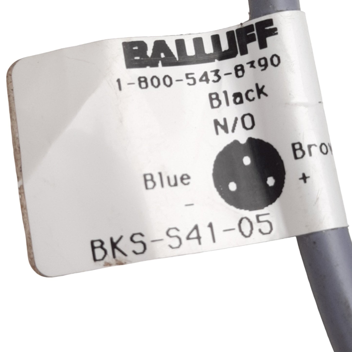Used Lot of 3 Balluff BKS-S41-05 Single-Ended Cordset M8 3-Pin Female,4A , 3m