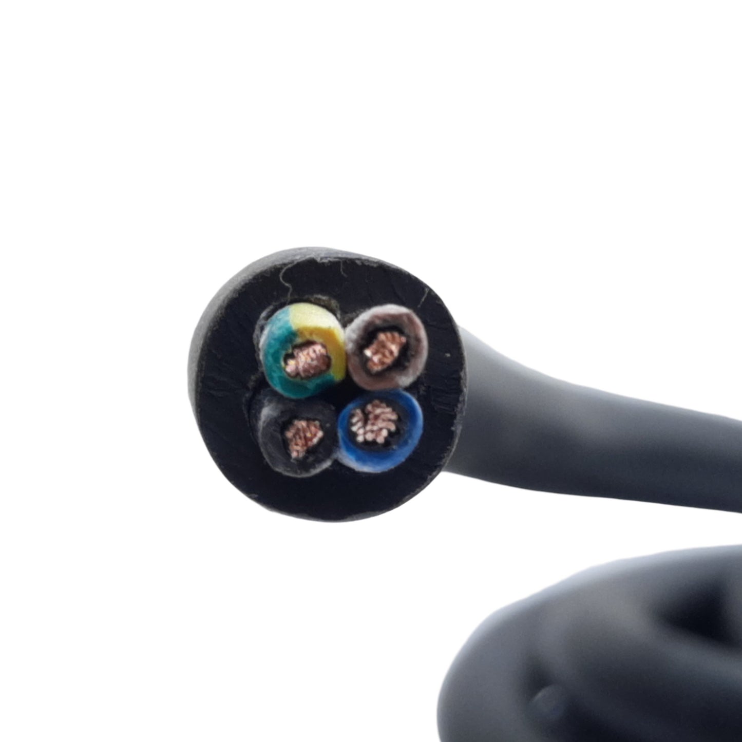 Used Connomac Mini 4-Pole Power and Control Cable Female Single-End, 6m