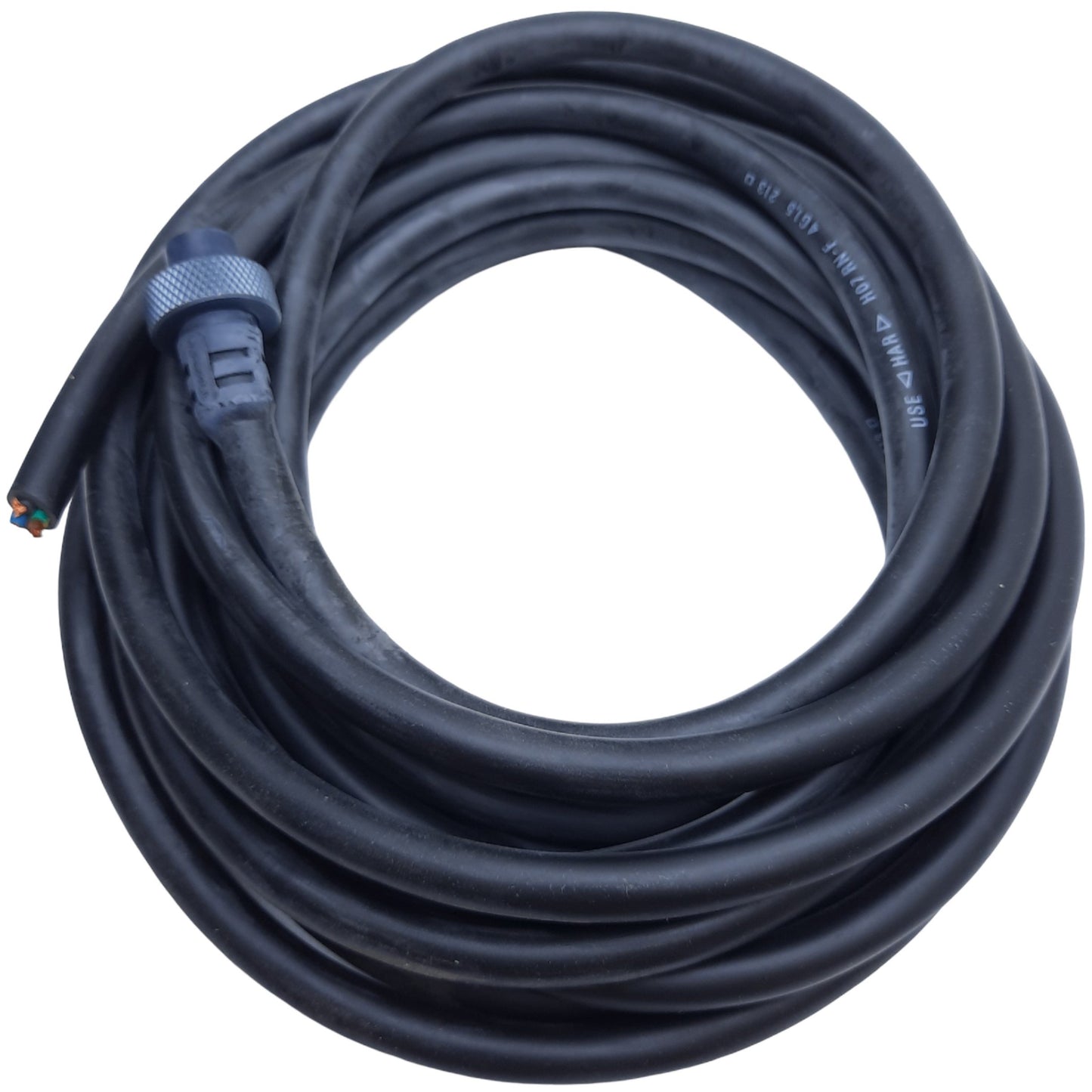 Used Connomac Mini 4-Pole Power and Control Cable Female Single-End, 6m