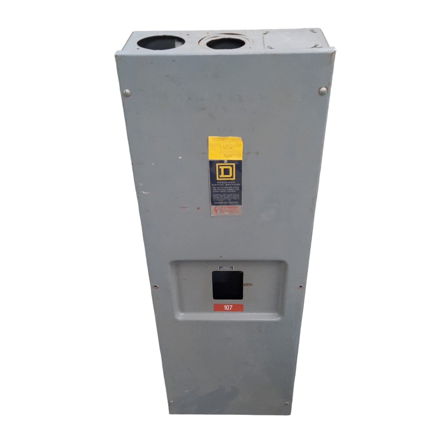 Used Square D LA400S Electrical Enclosure, NEMA 1, 44.48in H x 15.28in W x 6.5in D