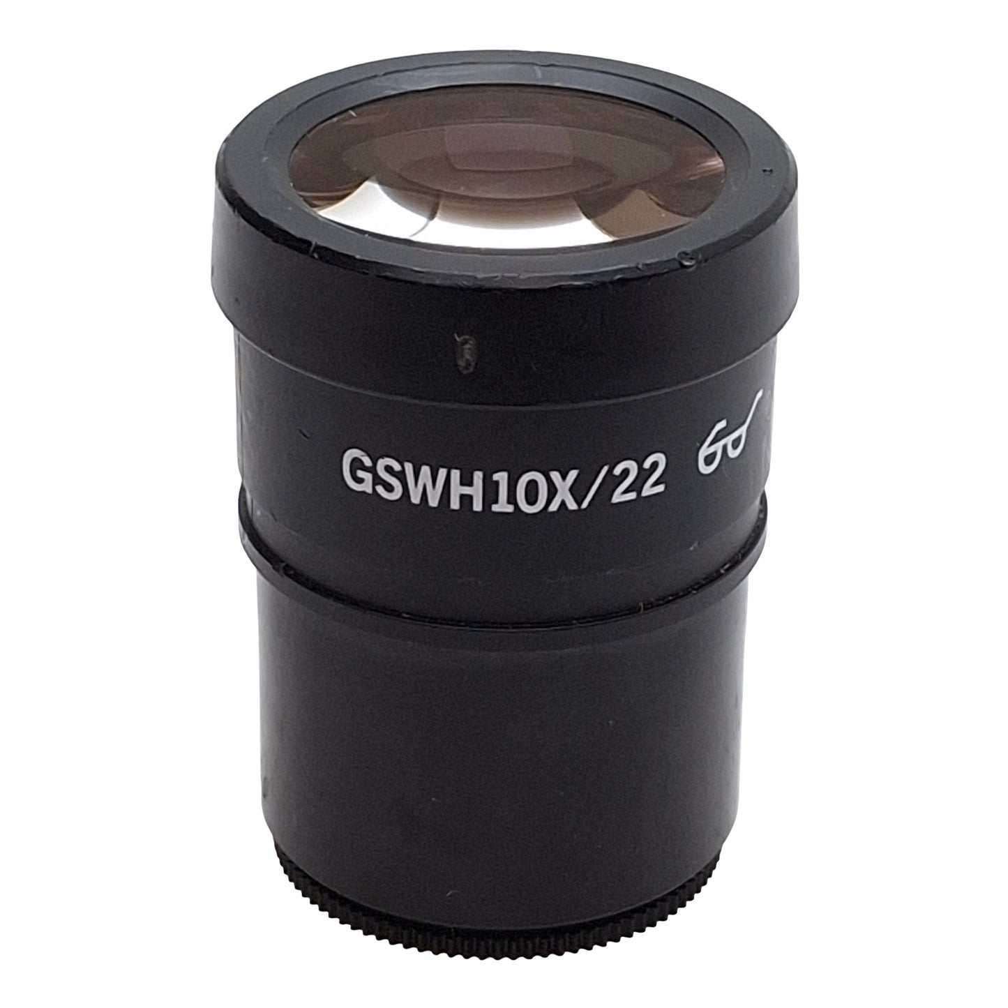 Used Olympus GSWH10X/22 Microscope Eyepiece, 10X Magnification, ø30mm OD Tube